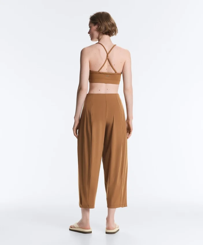 Pantaloni lungi cu talie înaltă Light Touch Pantaloni lungi cu talie înaltă Light Touch