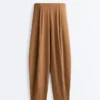 Pantaloni lungi cu talie înaltă Light Touch Pantaloni lungi cu talie înaltă Light Touch