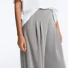 Pantaloni lungi plisați din modal Soft Touch Pantaloni lungi plisați din modal Soft Touch