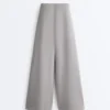 Pantaloni lungi plisați din modal Soft Touch Pantaloni lungi plisați din modal Soft Touch