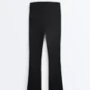 Pantaloni pentru gravide Comfortlux 80 cm, cu croi evazat Pantaloni pentru gravide Comfortlux 80 cm, cu croi evazat