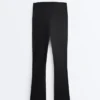 Pantaloni pentru gravide Comfortlux 80 cm, cu croi evazat Pantaloni pentru gravide Comfortlux 80 cm, cu croi evazat