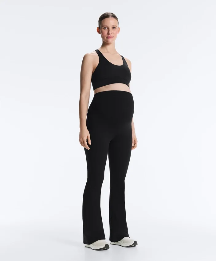 Pantaloni pentru gravide Comfortlux 80 cm, cu croi evazat Pantaloni pentru gravide Comfortlux 80 cm, cu croi evazat
