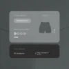 Pantaloni scurți Comfortlux cu talie înaltă de 10 cm Pantaloni scurți Comfortlux cu talie înaltă de 10 cm