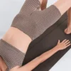 Pantaloni scurți Comfortlux cu talie înaltă de 10 cm, cu imprimeu în carouri Pantaloni scurți Comfortlux cu talie înaltă de 10 cm, cu imprimeu în carouri