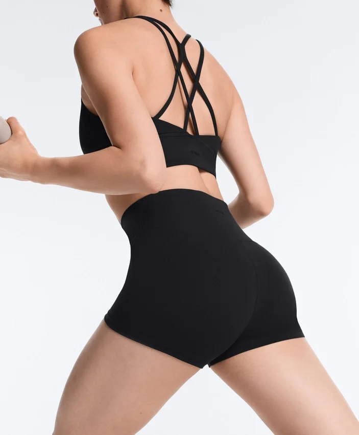 Pantaloni scurți Comfortlux cu talie înaltă de 5 cm Pantaloni scurți Comfortlux cu talie înaltă de 5 cm