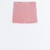 Pantaloni scurți Comfortlux cu talie înaltă de 5 cm, cu dungi Pantaloni scurți Comfortlux cu talie înaltă de 5 cm, cu dungi