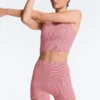 Pantaloni scurți Comfortlux cu talie înaltă de 5 cm, cu dungi Pantaloni scurți Comfortlux cu talie înaltă de 5 cm, cu dungi