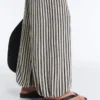 Pantaloni scurți din tricot cu dungi