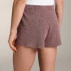 Pantaloni scurți din tricot spălat