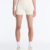 Pantaloni scurți Evermove cu talie înaltă de 10 cm și imprimeu floral Pantaloni scurți Evermove cu talie înaltă de 10 cm și imprimeu floral