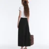 Pantaloni scurți Soft Touch cu croi larg, cu textură moale, din modal și cu pliuri Pantaloni scurți Soft Touch cu croi larg, cu textură moale, din modal și cu pliuri