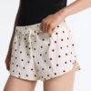 Pantaloni scurți tehnici cu buline Pantaloni scurți tehnici cu buline