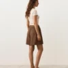 Pantaloni scurți tip bermuda din 100% bumbac Pantaloni scurți tip bermuda din 100% bumbac