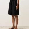 Pantaloni scurți tip bermuda midi din 100% in Pantaloni scurți tip bermuda midi din 100% in