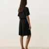 Pantaloni scurți tip bermuda midi din 100% in Pantaloni scurți tip bermuda midi din 100% in