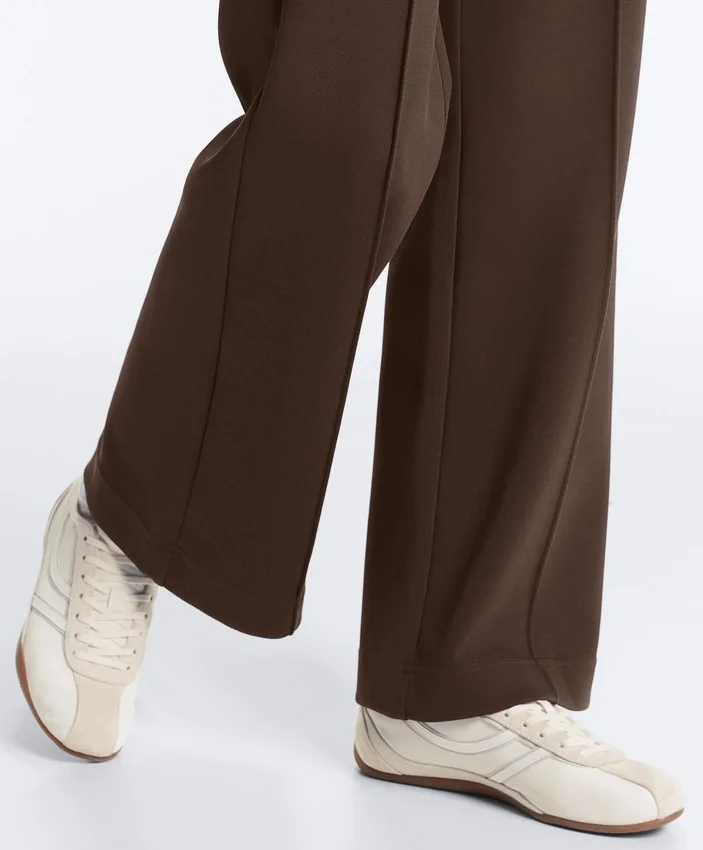 Pantaloni slim din piqué cu talie joasă, din bumbac Pantaloni slim din piqué cu talie joasă, din bumbac