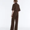 Pantaloni slim din piqué cu talie joasă, din bumbac Pantaloni slim din piqué cu talie joasă, din bumbac