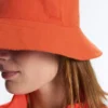 Pălărie reversibilă din bumbac cu imprimeu în carouri Pălărie reversibilă din bumbac cu imprimeu în carouri