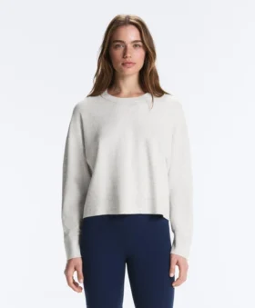 Pulover din tricot cu guler rotund Pulover din tricot cu guler rotund