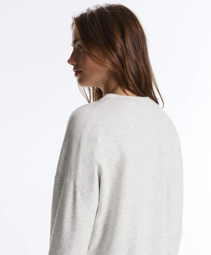 Pulover din tricot cu guler rotund Pulover din tricot cu guler rotund