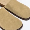 Saboți din piele divizată Saboți din piele divizată