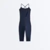 Salopeta Comfortlux Capri cu spate încrucișat Salopeta Comfortlux Capri cu spate încrucișat