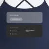 Salopeta Comfortlux Capri cu spate încrucișat Salopeta Comfortlux Capri cu spate încrucișat