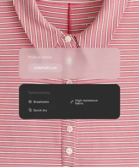 Salopeta de pantaloni scurți Comfortlux cu dungi