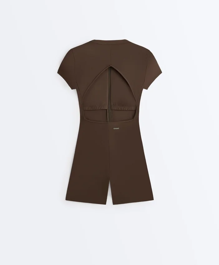 Salopeta de pantaloni scurți Comfortlux cu fermoar Salopeta de pantaloni scurți Comfortlux cu fermoar