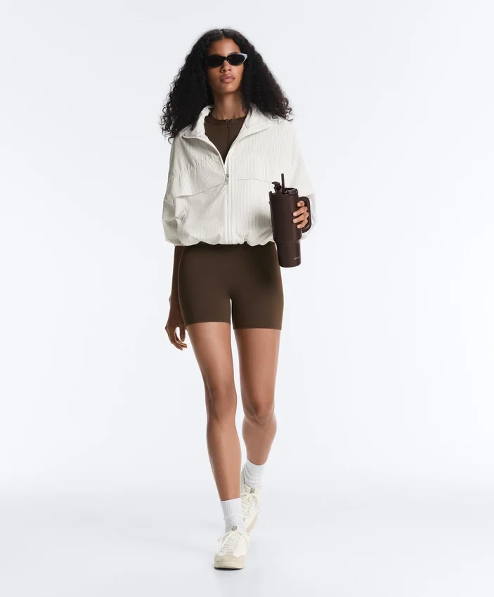 Salopeta de pantaloni scurți Comfortlux cu fermoar Salopeta de pantaloni scurți Comfortlux cu fermoar