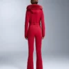 Salopeta de schi elastică, ajustată, rezistentă la apă Salopeta de schi elastică, ajustată, rezistentă la apă