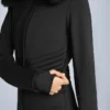 Salopeta de schi elastică, ajustată, rezistentă la apă Salopeta de schi elastică, ajustată, rezistentă la apă