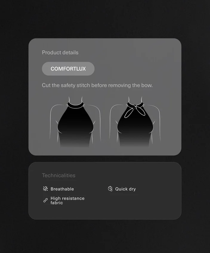 Salopeta lungă Comfortlux cu cordon Salopeta lungă Comfortlux cu cordon