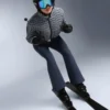 Salopeta Minardi Piume Ski rezistentă la apă, căptușită cu 80% puf și 20% pene Salopeta Minardi Piume Ski rezistentă la apă, căptușită cu 80% puf și 20% pene