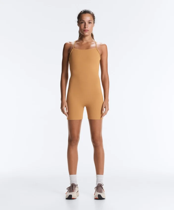 Salopeta scurtă Comfortlux cu bretele împletite Salopeta scurtă Comfortlux cu bretele împletite