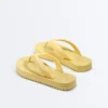 Sandale de plajă cu platformă texturată Sandale de plajă cu platformă texturată