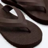 Sandale de plajă cu platformă texturată Sandale de plajă cu platformă texturată