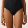 Slip de bikinis cu talie înaltă și bordură Slip de bikinis cu talie înaltă și bordură
