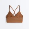 Sutien sport Comfortlux cu susținere medie și împletitură Sutien sport Comfortlux cu susținere medie și împletitură