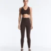 Sutien sport Compressive cu susținere medie și detalii ondulate Sutien sport Compressive cu susținere medie și detalii ondulate