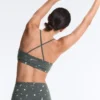 Sutiene sport Evermove cu susținere ușoară și imprimeu floral Sutiene sport Evermove cu susținere ușoară și imprimeu floral