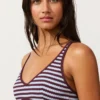 Top de bikini cu bretele, texturat, în dungi Top de bikini cu bretele, texturat, în dungi