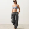 Top de bikini cu dungi Top de bikini cu dungi