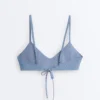 Top de bikini cu dungi Top de bikini cu dungi