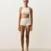 Top de bikini din croșetat cu textură cu bule Top de bikini din croșetat cu textură cu bule