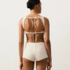 Top de bikini din croșetat cu textură cu bule Top de bikini din croșetat cu textură cu bule