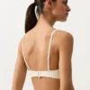 Top de bikini triunghiular din croșetat cu textură cu bule Top de bikini triunghiular din croșetat cu textură cu bule
