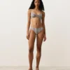 Chiloți clasici de bikini cu dungi Chiloți clasici de bikini cu dungi