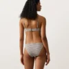 Chiloți clasici de bikini cu dungi Chiloți clasici de bikini cu dungi